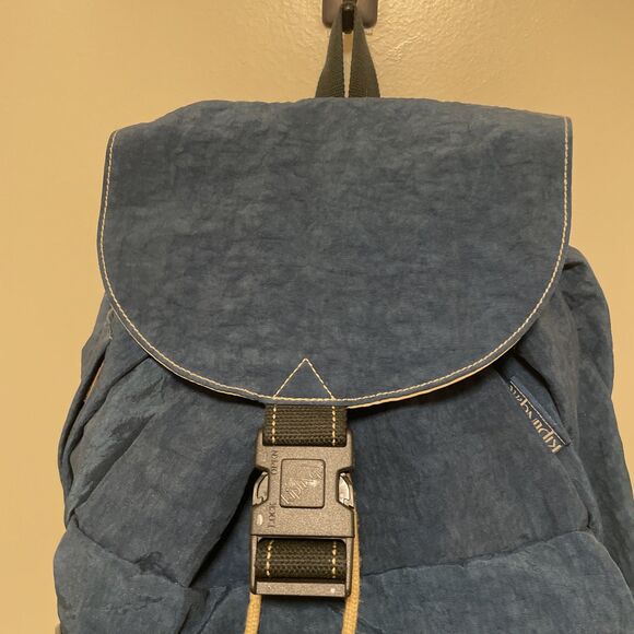 Kipling Y2K Backpack Blue Drawstring Side Zip Water Resistant main image 9